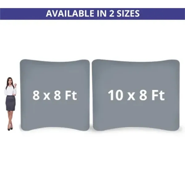 Curve Pillowcase backdrop -double side Package (10' x 8') - Curve Pillowcase backdrop -double side Package (10' x 8') - Image 2 of 2