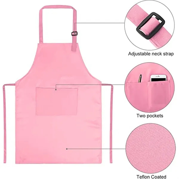 Adjustable Baking DIY Chef Hat Parent-Child Apron Set - Adjustable Baking DIY Chef Hat Parent-Child Apron Set - Image 2 of 3