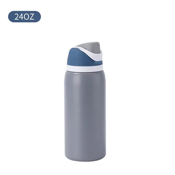 24oz Bottle Insulated Stainless Steel thermos Sip or Swig - 24oz Bottle Insulated Stainless Steel thermos Sip or Swig - Image 6 of 7