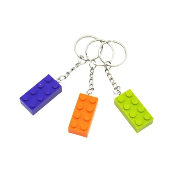 Customizable Lego Bricks Keychain - Customizable Lego Bricks Keychain - Image 0 of 3