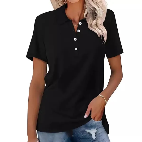Golf Polo Shirts For Women - Golf Polo Shirts For Women - Image 4 of 6