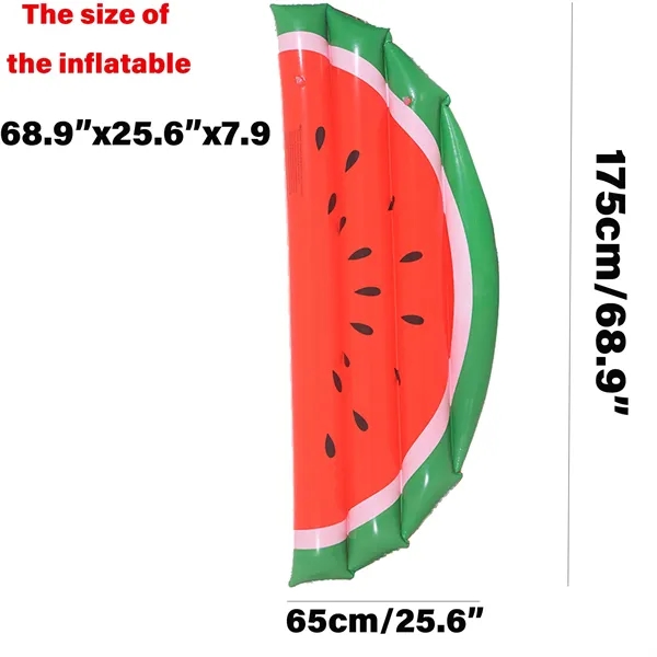 Half Watermelon Pop Pool Float - Half Watermelon Pop Pool Float - Image 4 of 4