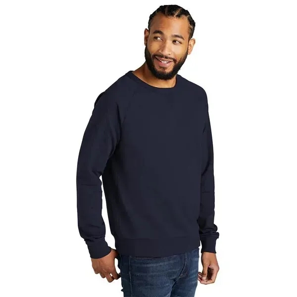 Unisex Organic Cotton French Terry Crew Neck - Unisex Organic Cotton French Terry Crew Neck - Image 5 of 10