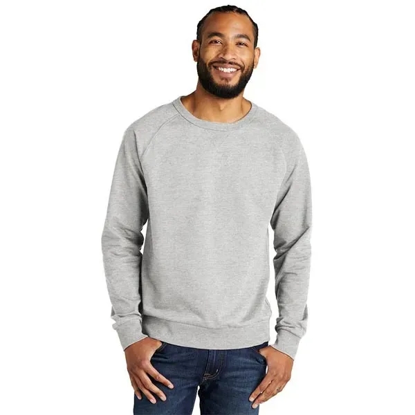 Unisex Organic Cotton French Terry Crew Neck - Unisex Organic Cotton French Terry Crew Neck - Image 8 of 10