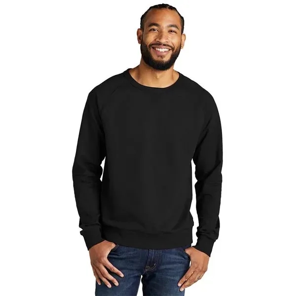 Unisex Organic Cotton French Terry Crew Neck - Unisex Organic Cotton French Terry Crew Neck - Image 10 of 10