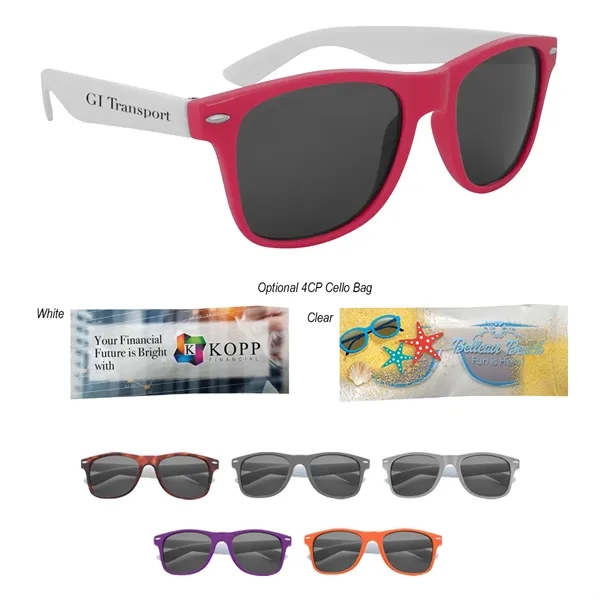 Colorblock Malibu Sunglasses - Colorblock Malibu Sunglasses - Image 0 of 49