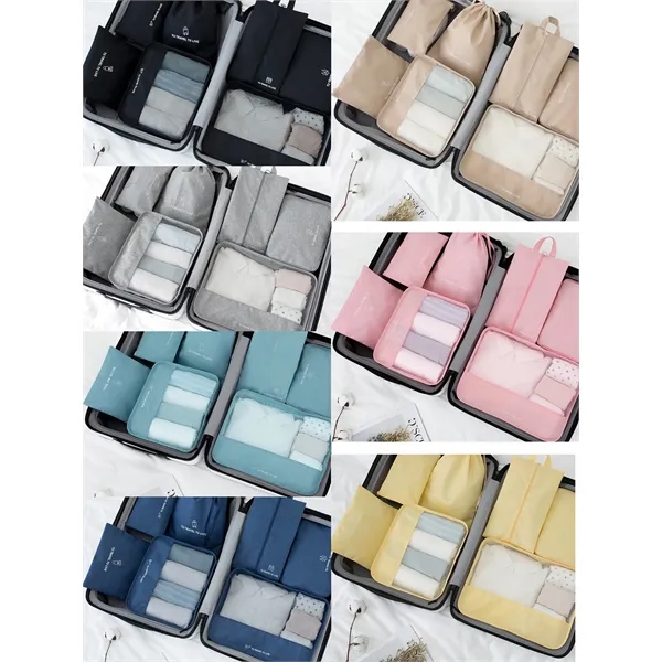 7 pcs Travel Storage Bag Set - 7 pcs Travel Storage Bag Set - Image 3 of 6