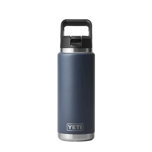 YETI Rambler 26oz Straw Bottle w/ Black Lid - YETI Rambler 26oz Straw Bottle w/ Black Lid - Image 6 of 7