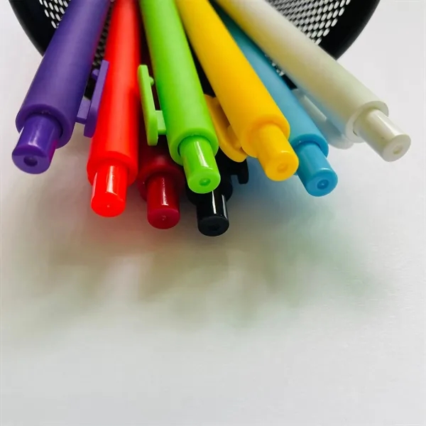 Macaron Retractable Black Ink Gel Pens - Macaron Retractable Black Ink Gel Pens - Image 2 of 3
