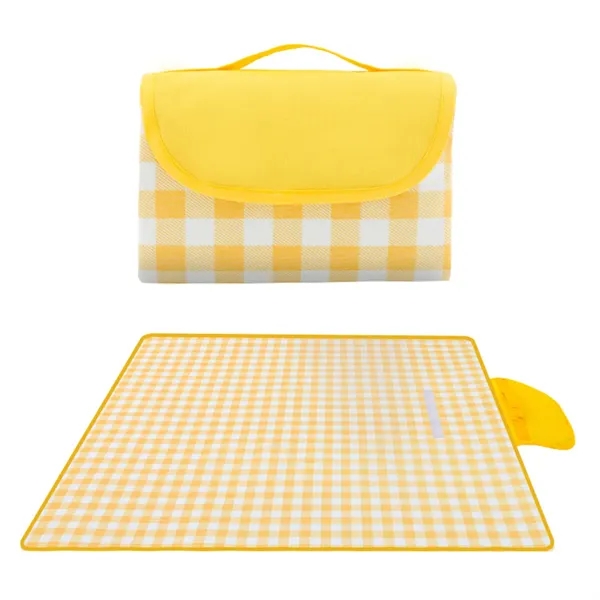80"x 80" Picnic Blanket Beach Mat Foldable - 80"x 80" Picnic Blanket Beach Mat Foldable - Image 2 of 12