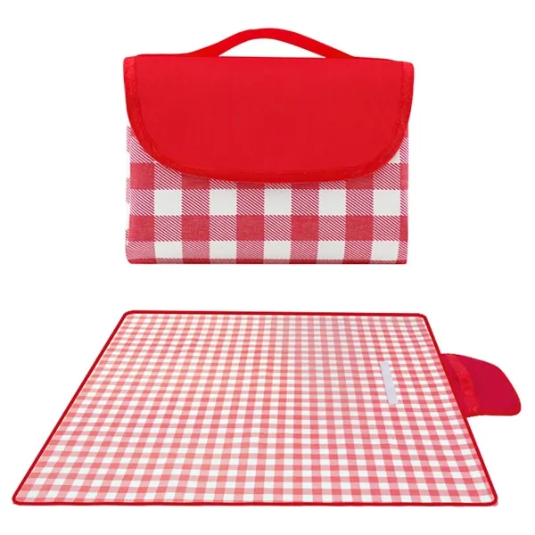 80"x 80" Picnic Blanket Beach Mat Foldable - 80"x 80" Picnic Blanket Beach Mat Foldable - Image 5 of 12