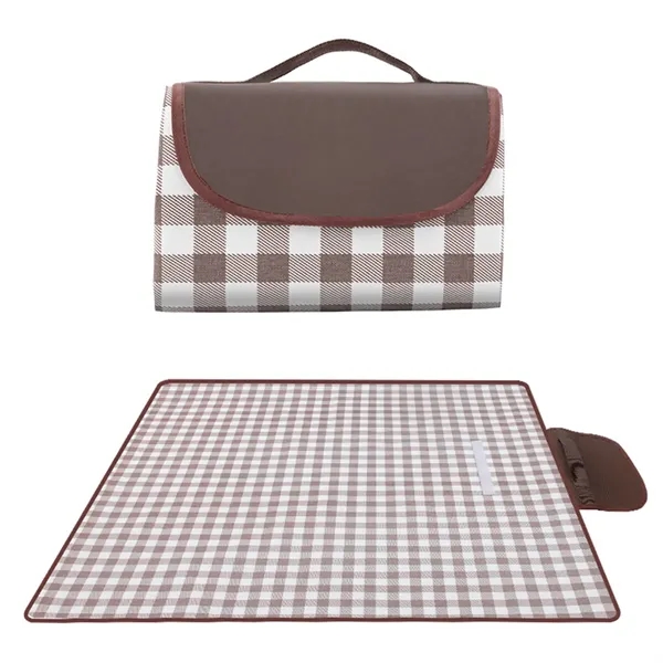 80"x 80" Picnic Blanket Beach Mat Foldable - 80"x 80" Picnic Blanket Beach Mat Foldable - Image 6 of 12