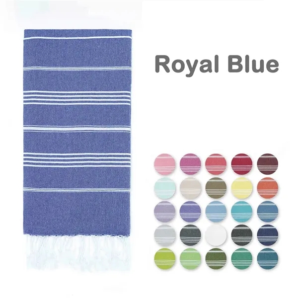 Turkish Beach Towel Oversized 38''x71'' - Turkish Beach Towel Oversized 38''x71'' - Image 5 of 24