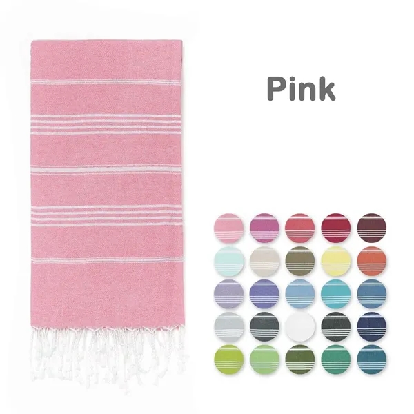 Turkish Beach Towel Oversized 38''x71'' - Turkish Beach Towel Oversized 38''x71'' - Image 10 of 24