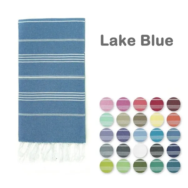 Turkish Beach Towel Oversized 38''x71'' - Turkish Beach Towel Oversized 38''x71'' - Image 12 of 24
