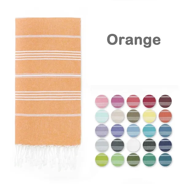 Turkish Beach Towel Oversized 38''x71'' - Turkish Beach Towel Oversized 38''x71'' - Image 13 of 24