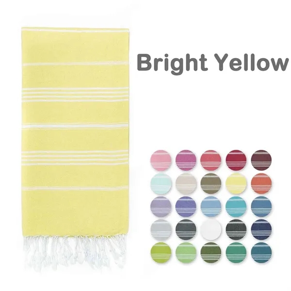Turkish Beach Towel Oversized 38''x71'' - Turkish Beach Towel Oversized 38''x71'' - Image 14 of 24