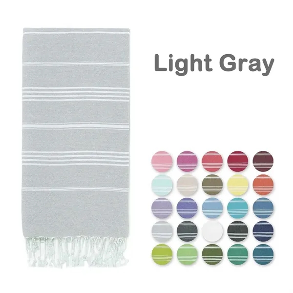 Turkish Beach Towel Oversized 38''x71'' - Turkish Beach Towel Oversized 38''x71'' - Image 15 of 24