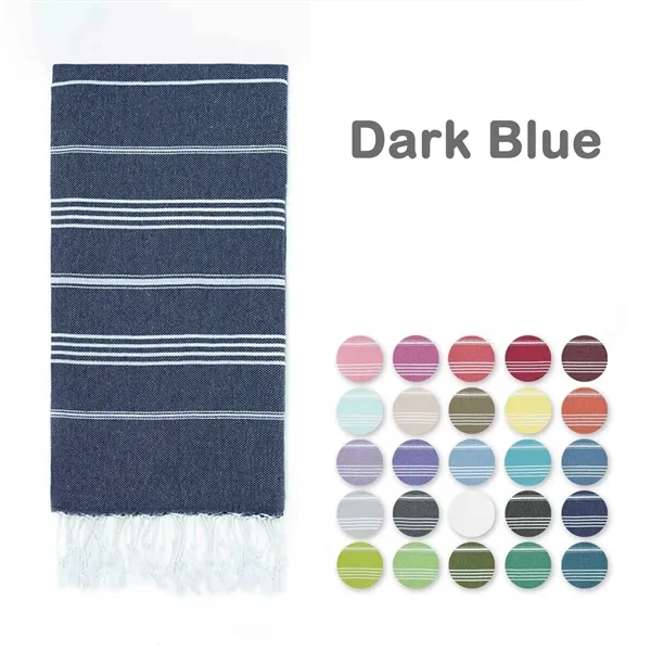 Turkish Beach Towel Oversized 38''x71'' - Turkish Beach Towel Oversized 38''x71'' - Image 18 of 24