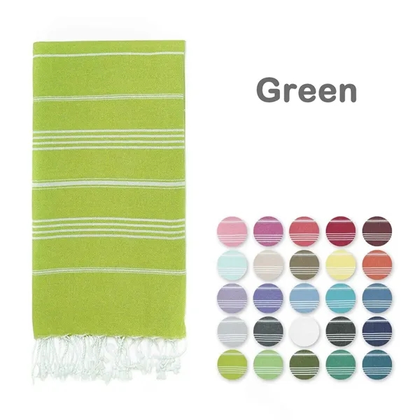 Turkish Beach Towel Oversized 38''x71'' - Turkish Beach Towel Oversized 38''x71'' - Image 20 of 24