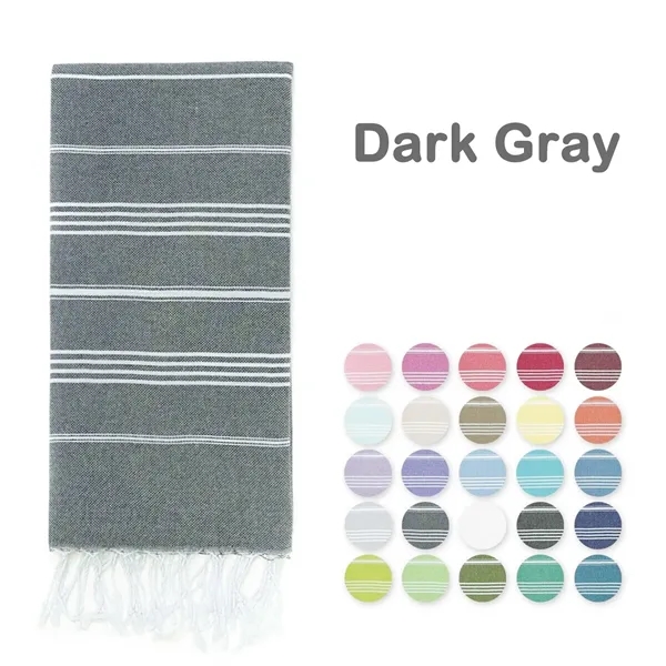 Turkish Beach Towel Oversized 38''x71'' - Turkish Beach Towel Oversized 38''x71'' - Image 21 of 24