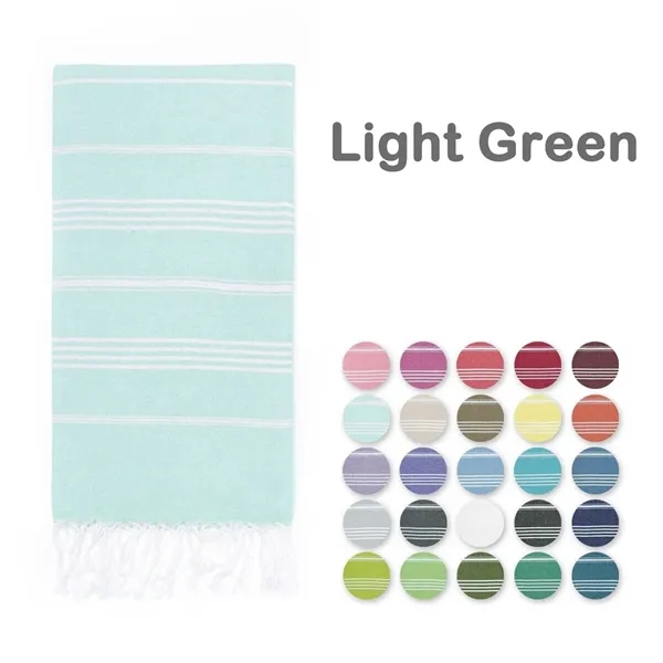 Turkish Beach Towel Oversized 38''x71'' - Turkish Beach Towel Oversized 38''x71'' - Image 23 of 24