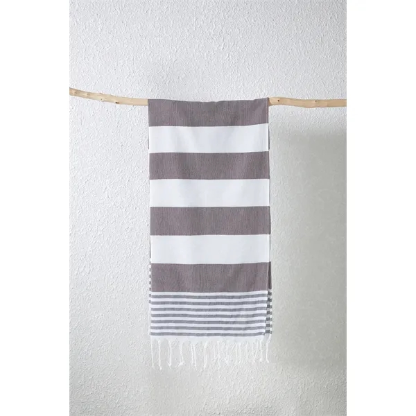 38''x71'' Turkish Beach Towel - 38''x71'' Turkish Beach Towel - Image 2 of 25