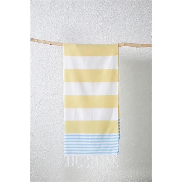 38''x71'' Turkish Beach Towel - 38''x71'' Turkish Beach Towel - Image 3 of 25