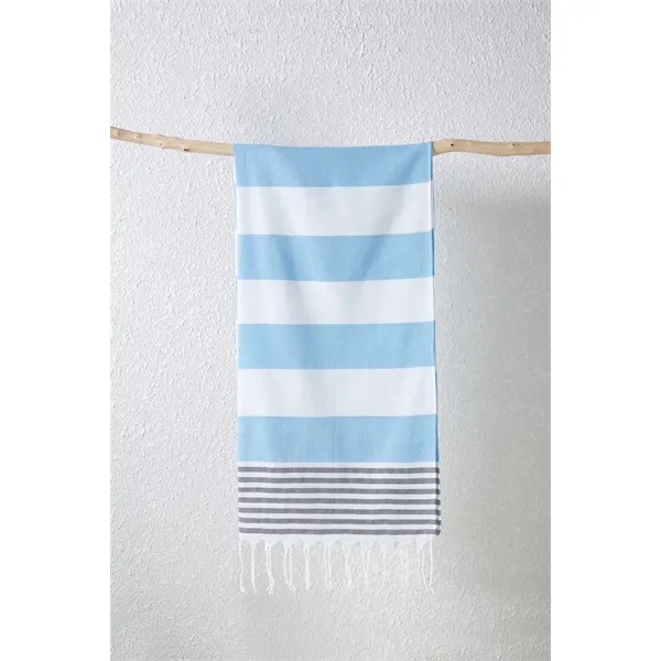 38''x71'' Turkish Beach Towel - 38''x71'' Turkish Beach Towel - Image 4 of 25