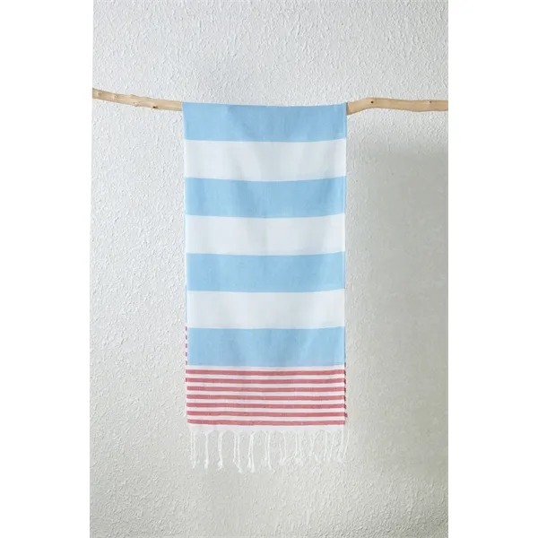 38''x71'' Turkish Beach Towel - 38''x71'' Turkish Beach Towel - Image 6 of 25