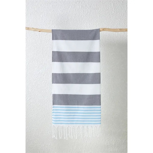38''x71'' Turkish Beach Towel - 38''x71'' Turkish Beach Towel - Image 10 of 25