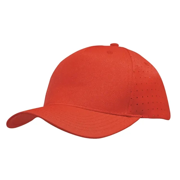 Breathable Poly Twill with Circle Perforations - Breathable Poly Twill with Circle Perforations - Image 3 of 9