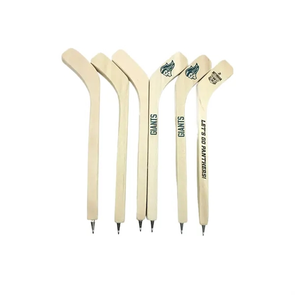 Wooden Hockey Stick Pen - Wooden Hockey Stick Pen - Image 3 of 3