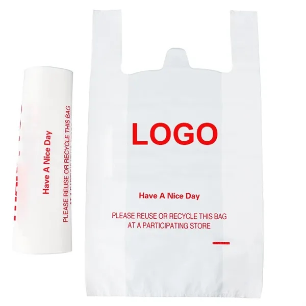 Plastic Handles Shopping Bags - Plastic Handles Shopping Bags - Image 0 of 3