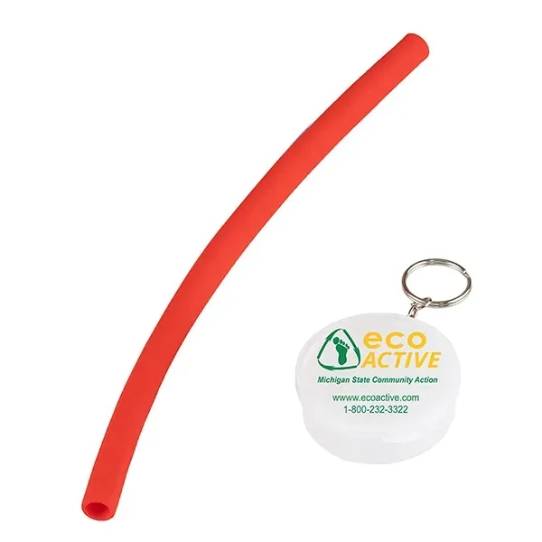 Eco-Straw 10" Reusable Silicone - Eco-Straw 10" Reusable Silicone - Image 2 of 4