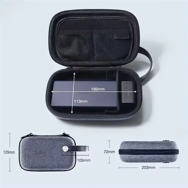 Electronic Accessories Hard Travel Case Bag - Electronic Accessories Hard Travel Case Bag - Image 2 of 7