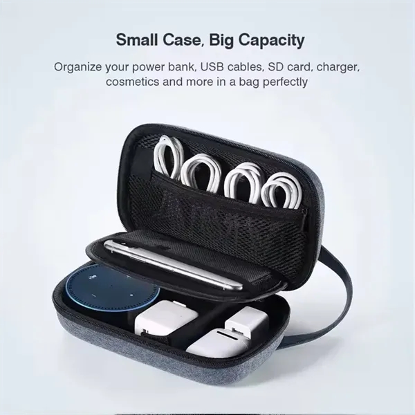 Electronic Accessories Hard Travel Case Bag - Electronic Accessories Hard Travel Case Bag - Image 4 of 7