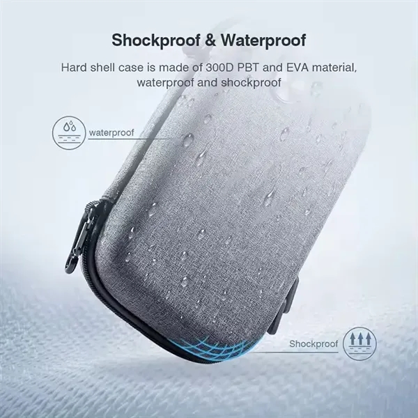Electronic Accessories Hard Travel Case Bag - Electronic Accessories Hard Travel Case Bag - Image 6 of 7