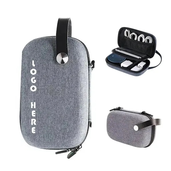 Electronic Accessories Hard Travel Case Bag - Electronic Accessories Hard Travel Case Bag - Image 0 of 7
