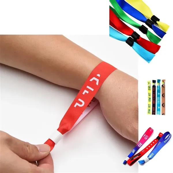 Full Color Sublimation Event Wristband - Full Color Sublimation Event Wristband - Image 1 of 9