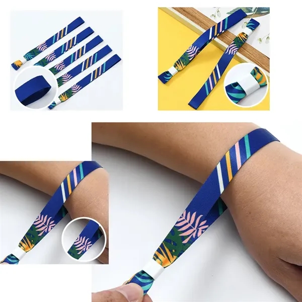 Full Color Sublimation Event Wristband - Full Color Sublimation Event Wristband - Image 7 of 9