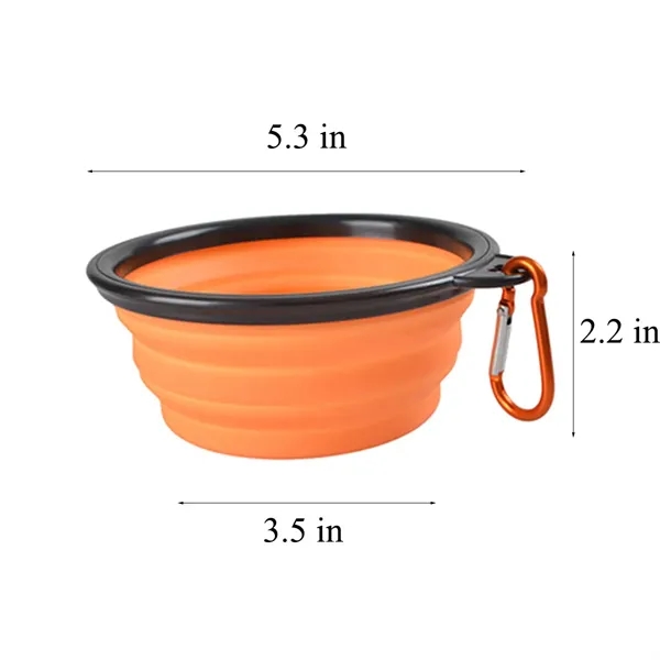 Collapsible Silicone Dog Bowl - Collapsible Silicone Dog Bowl - Image 3 of 11