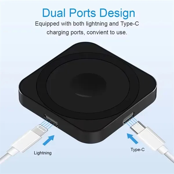 3-in-1 Magnetic Wireless Charger Station for iPhone AirPods - 3-in-1 Magnetic Wireless Charger Station for iPhone AirPods - Image 8 of 9