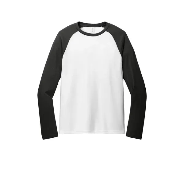 Unisex Tri-Blend Long Sleeve Color Block Raglan - Unisex Tri-Blend Long Sleeve Color Block Raglan - Image 4 of 35