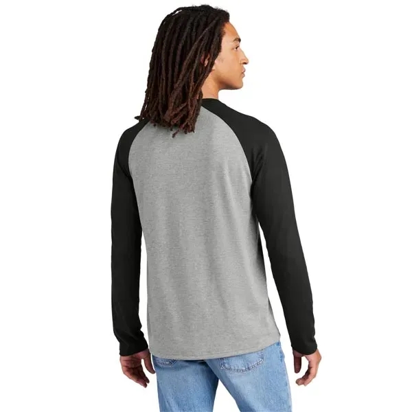 Unisex Tri-Blend Long Sleeve Color Block Raglan - Unisex Tri-Blend Long Sleeve Color Block Raglan - Image 5 of 35