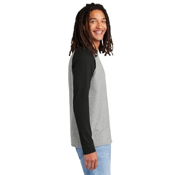 Unisex Tri-Blend Long Sleeve Color Block Raglan - Unisex Tri-Blend Long Sleeve Color Block Raglan - Image 6 of 35