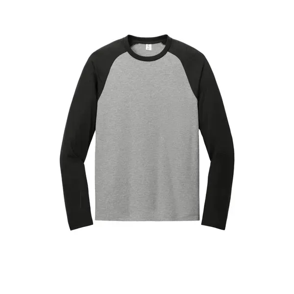 Unisex Tri-Blend Long Sleeve Color Block Raglan - Unisex Tri-Blend Long Sleeve Color Block Raglan - Image 9 of 35