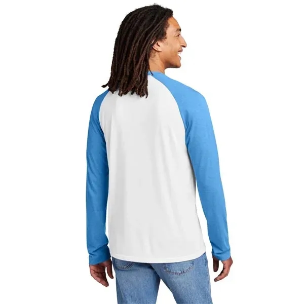 Unisex Tri-Blend Long Sleeve Color Block Raglan - Unisex Tri-Blend Long Sleeve Color Block Raglan - Image 17 of 35