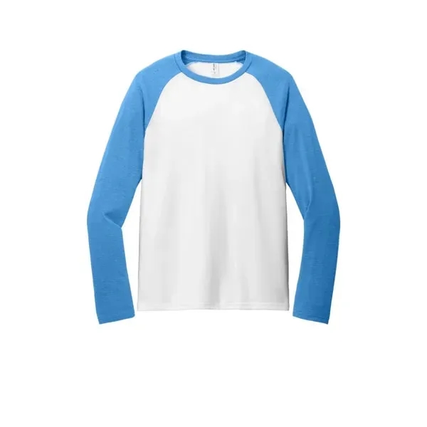 Unisex Tri-Blend Long Sleeve Color Block Raglan - Unisex Tri-Blend Long Sleeve Color Block Raglan - Image 19 of 35