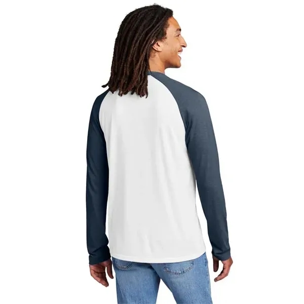 Unisex Tri-Blend Long Sleeve Color Block Raglan - Unisex Tri-Blend Long Sleeve Color Block Raglan - Image 20 of 35